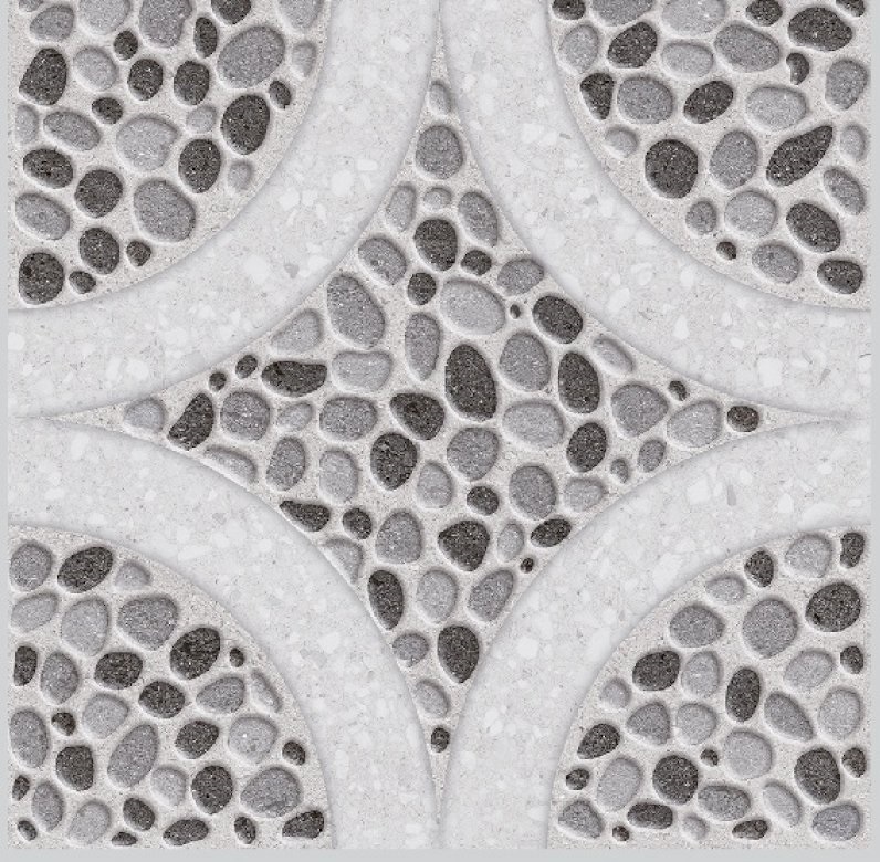 Asia Tile Rucola Grey 25x25